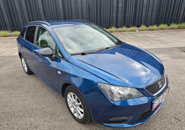 Seat Ibiza cena 26900 przebieg: 175900, rok produkcji 2014 z Radzionków małe 277